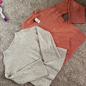 Ann Taylor LOFT Boatneck Pullover Sweaters Bundle